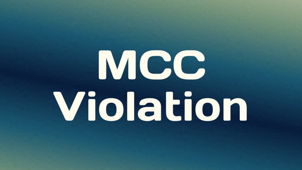 MCC Violation
