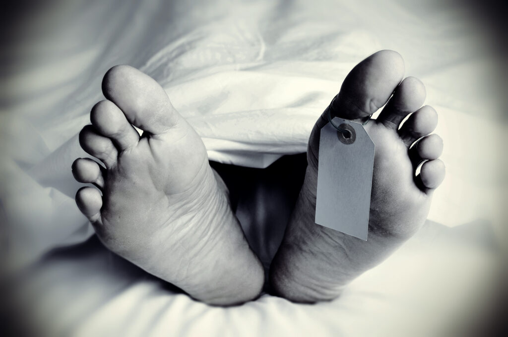 stabbed to death