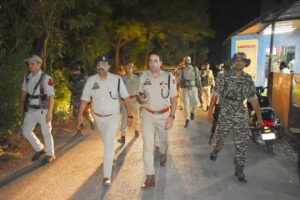 Police Conduct Flag March