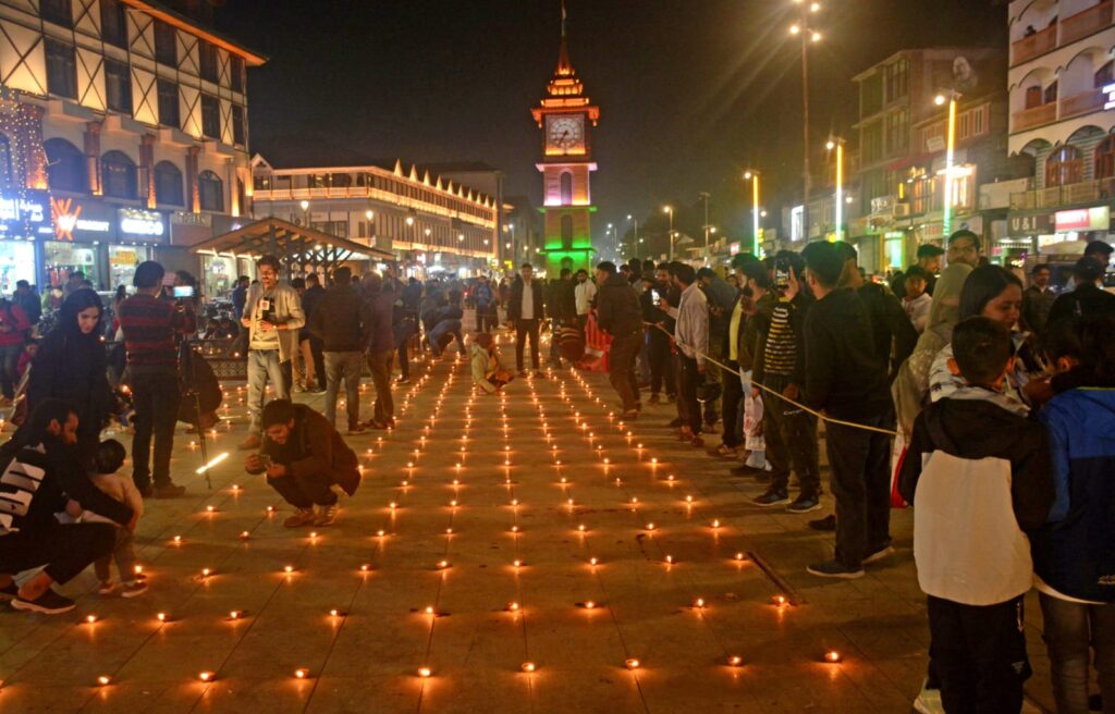 Diwali celebrated at Srinagar