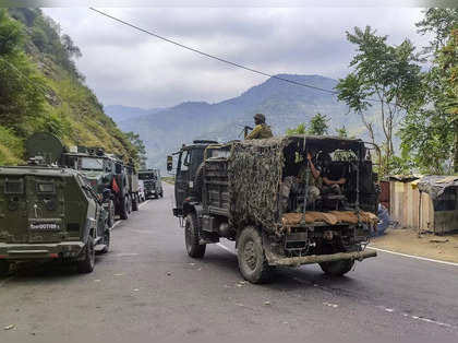 Army Vehicle in Akhnoor