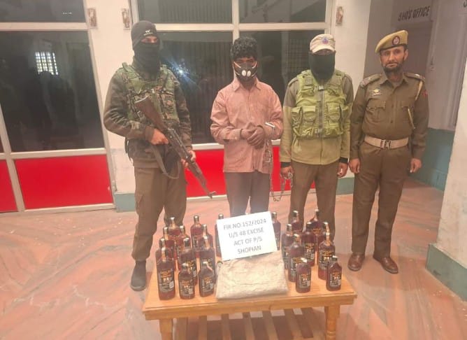 Police Arrests Bootlegger