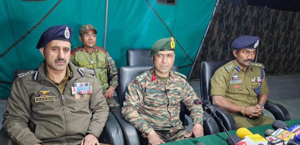 three terrorists killed