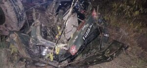 Army vehicle plunges into gorge