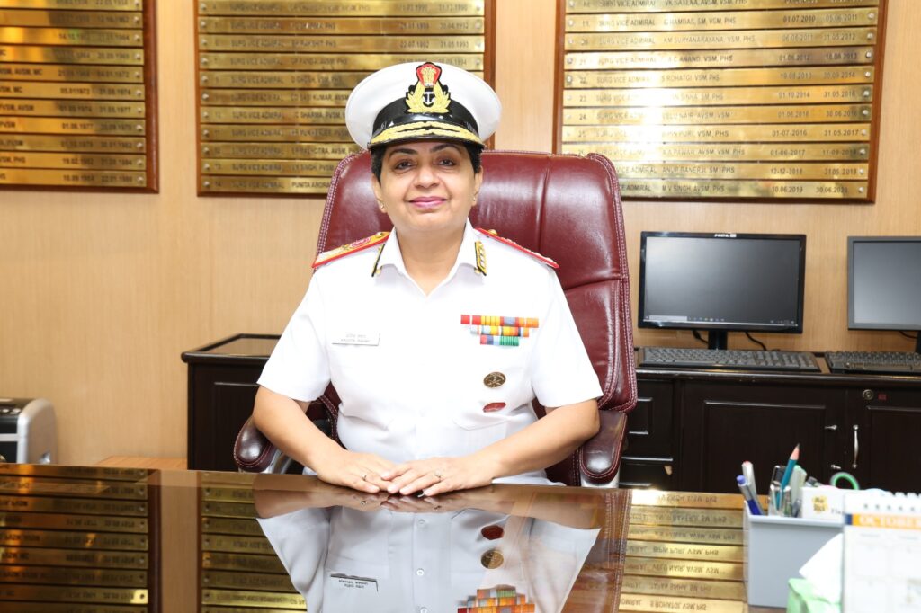 Surgeon Vice Admiral Kavita Sahai