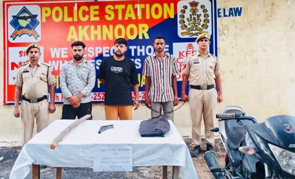 Three Hardcore Criminals Arrested