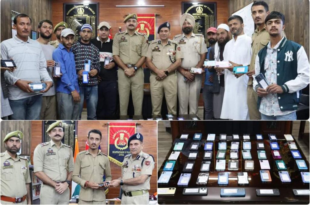 CCU Doda Recovers 49 Smartphones
