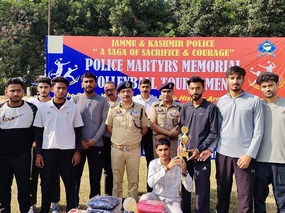 J&K Police Martyrs Memorial Volleyball Tournament