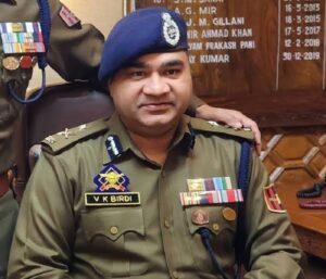 IGP Kashmir V K Birdi