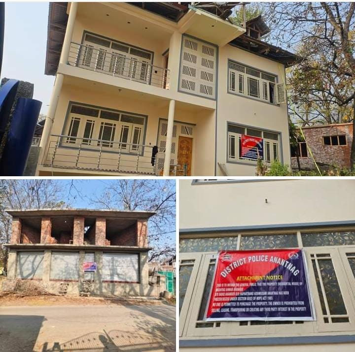 Properties Seized