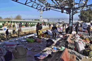 Bombing at Railway Station