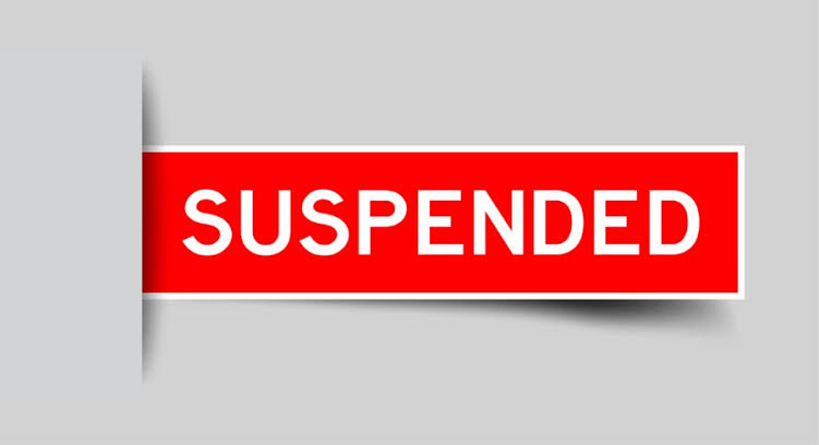 Suspended