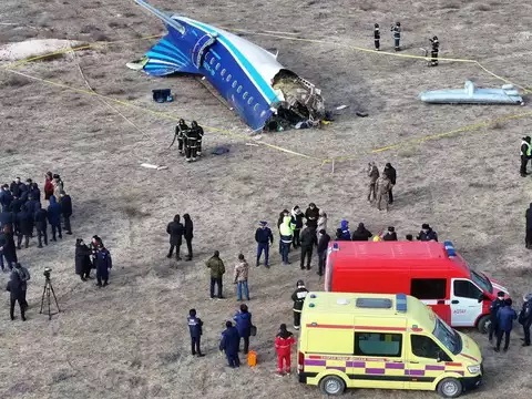 Azerbaijan Airlines Plane Crash