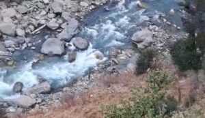 Vehicle Falls Into River