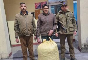 Arrested with 20 Kg Poppy