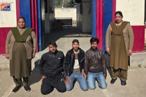 Three Drug Peddlers Arrested
