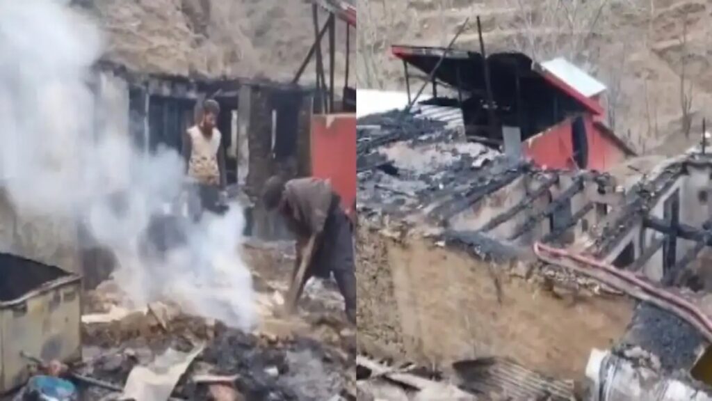 Fire Ravages Seven Houses